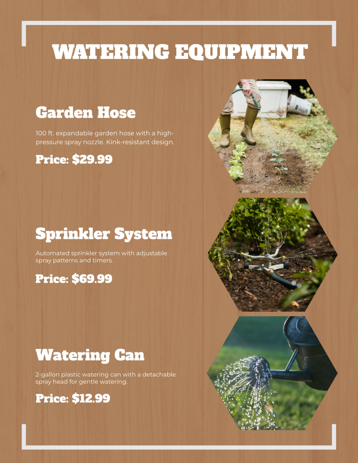 Free Outdoor Hardware Catalog Template to Edit Online