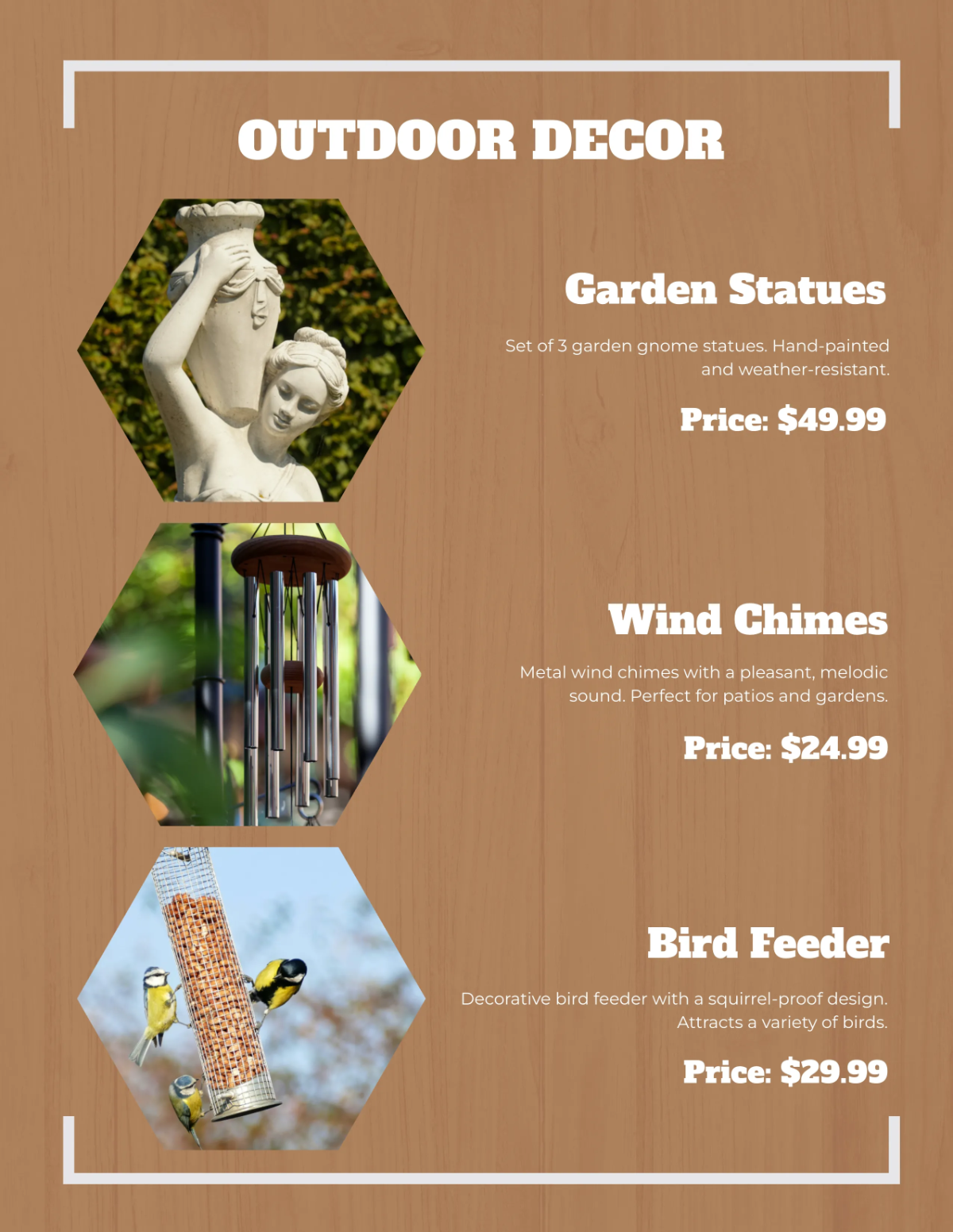 Free Outdoor Hardware Catalog Template to Edit Online
