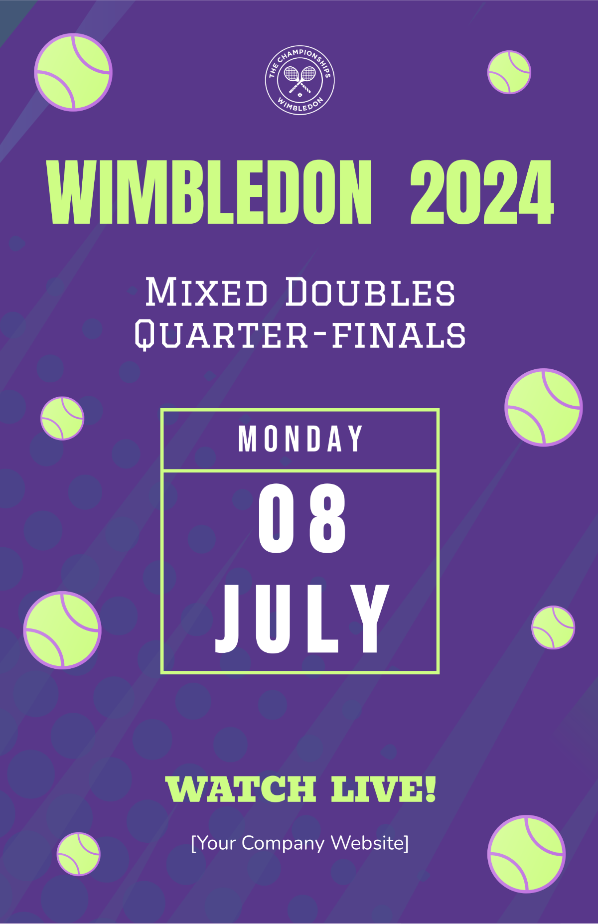 Wimbledon Mixed Doubles Quarter-finals