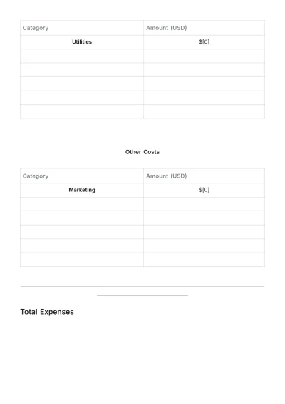 Free School Profit & Loss Statement Template to Edit Online