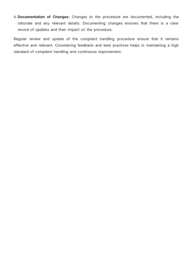 Free School Complaint Handling Procedure Template to Edit Online