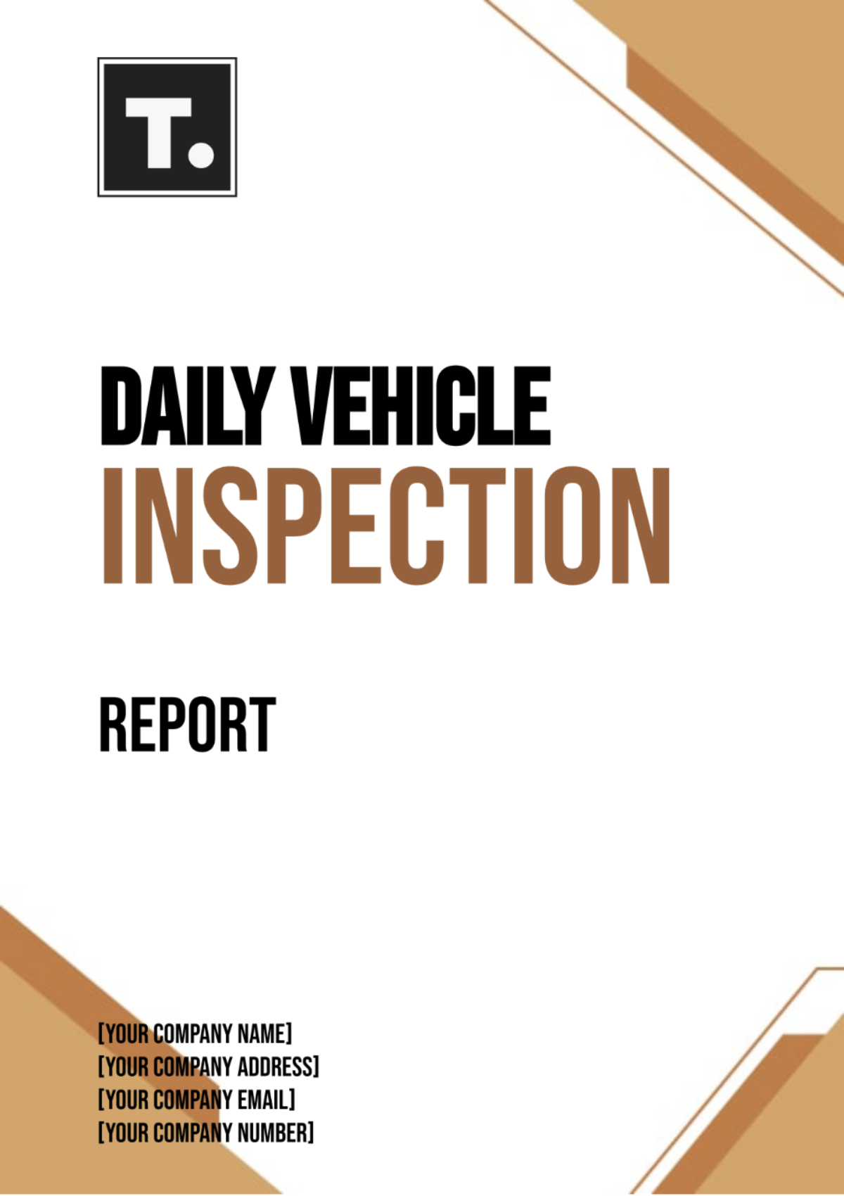 Daily Vehicle Inspection Report Template - Edit Online & Download