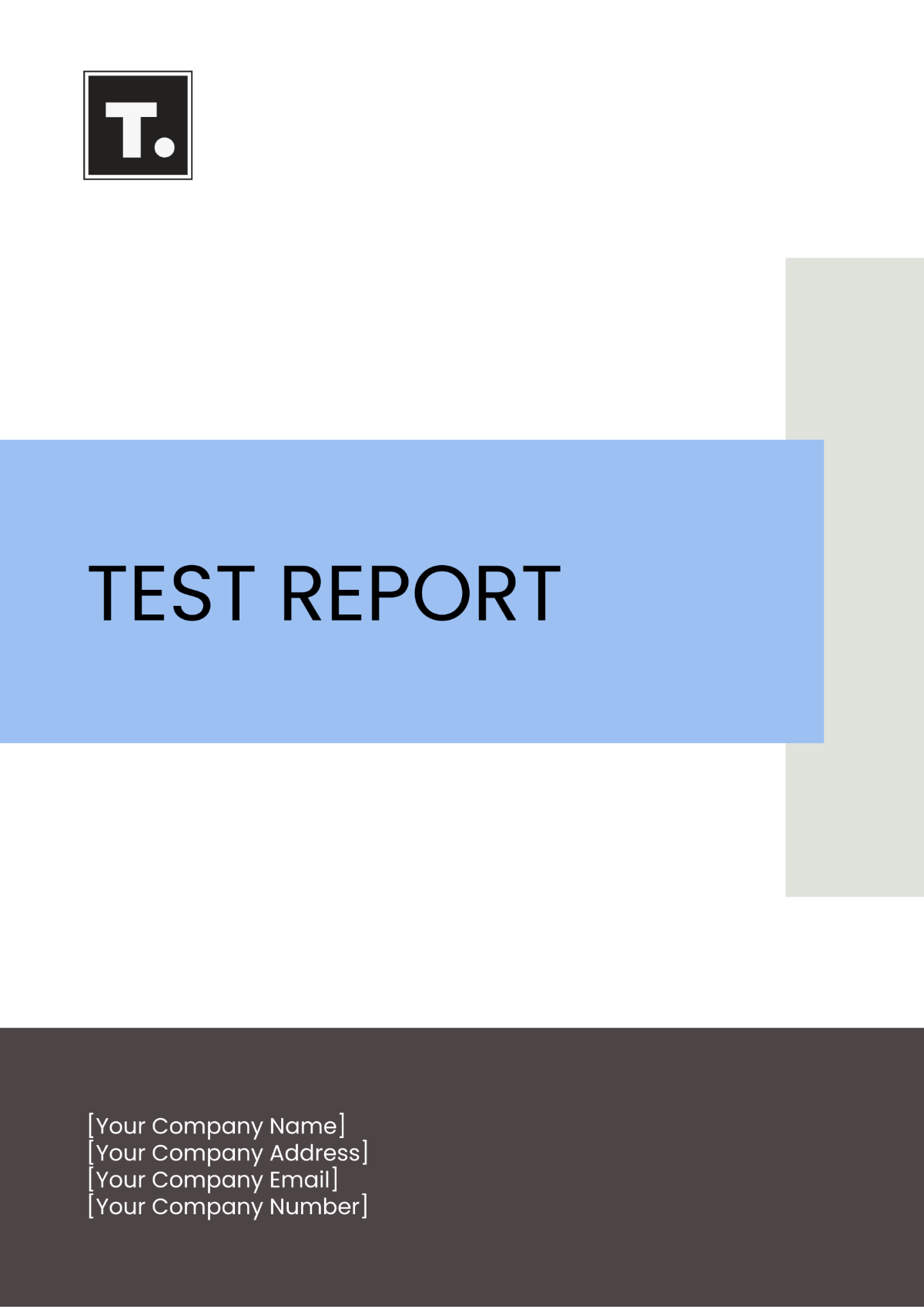 Test Report Template - Edit Online & Download