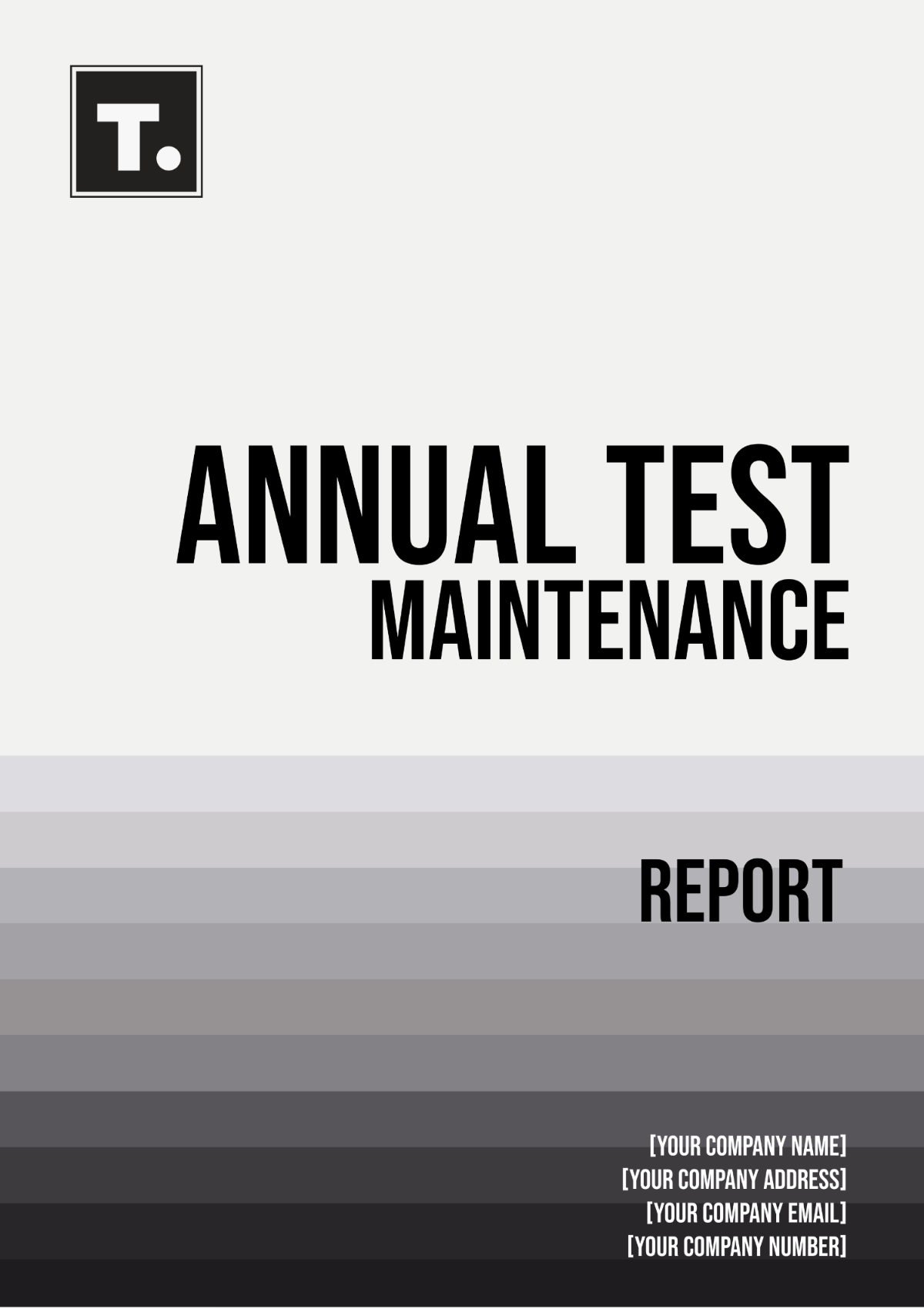 Annual Test Maintenance Report Template - Edit Online & Download