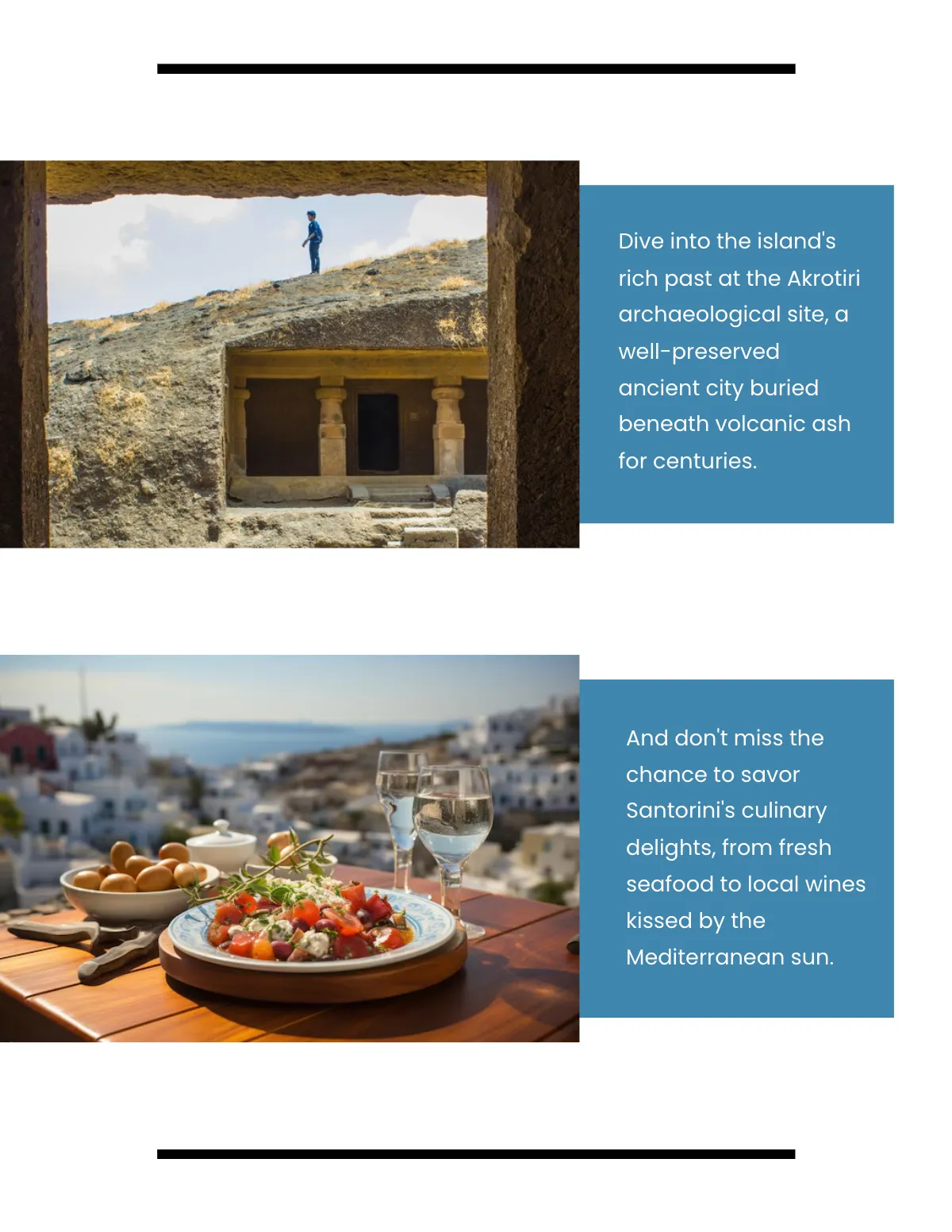 Free Travel Destination Magazine Template to Edit Online