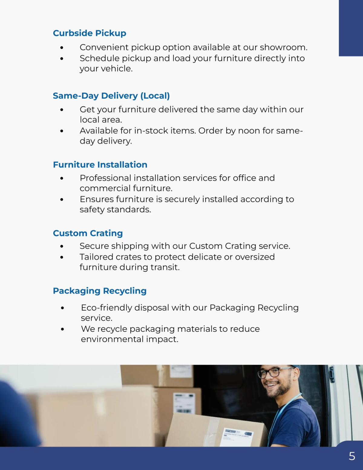 Free Furniture Service Catalog Template to Edit Online Free Furniture Service Catalog Template to Edit Online