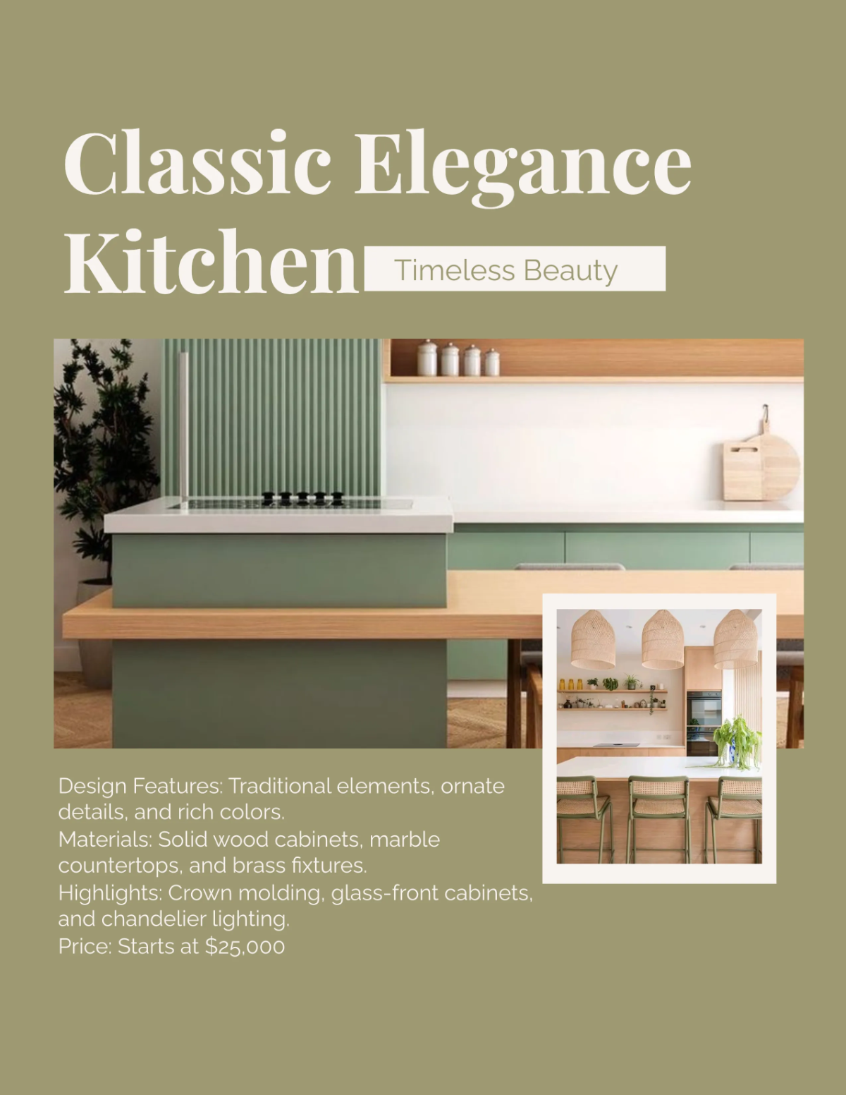 Free Kitchen Catalog Template to Edit Online