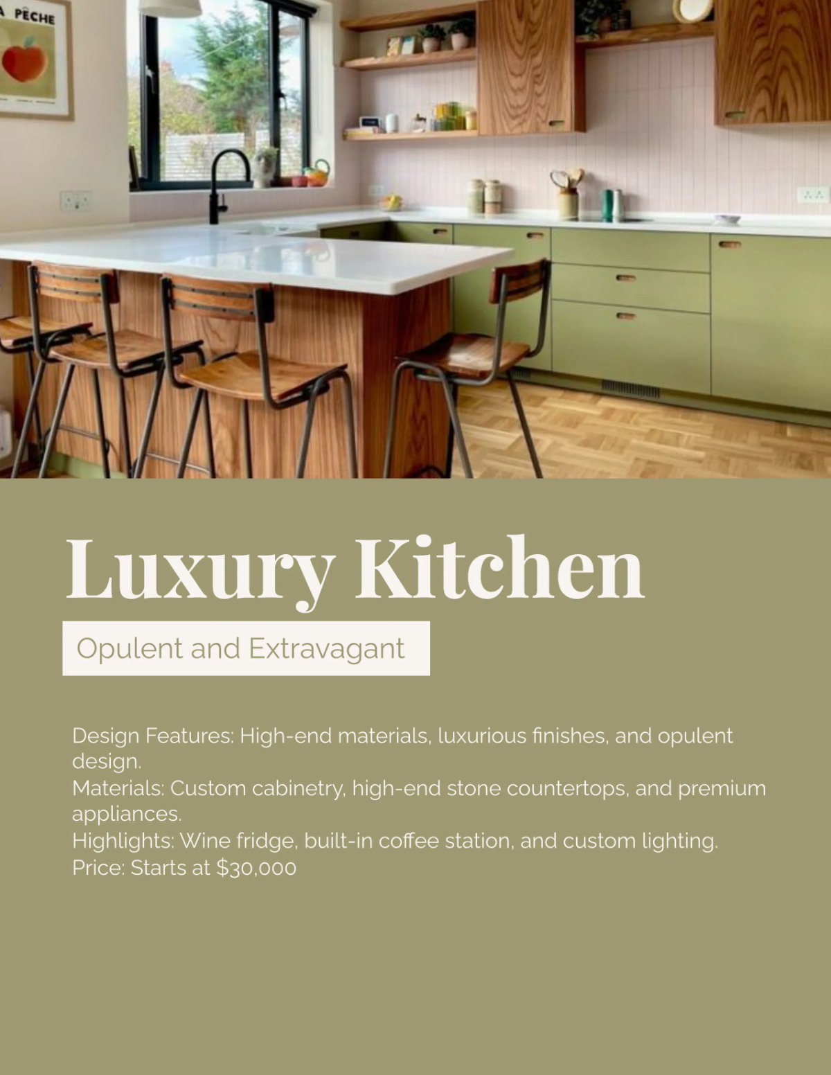 Free Kitchen Catalog Template to Edit Online