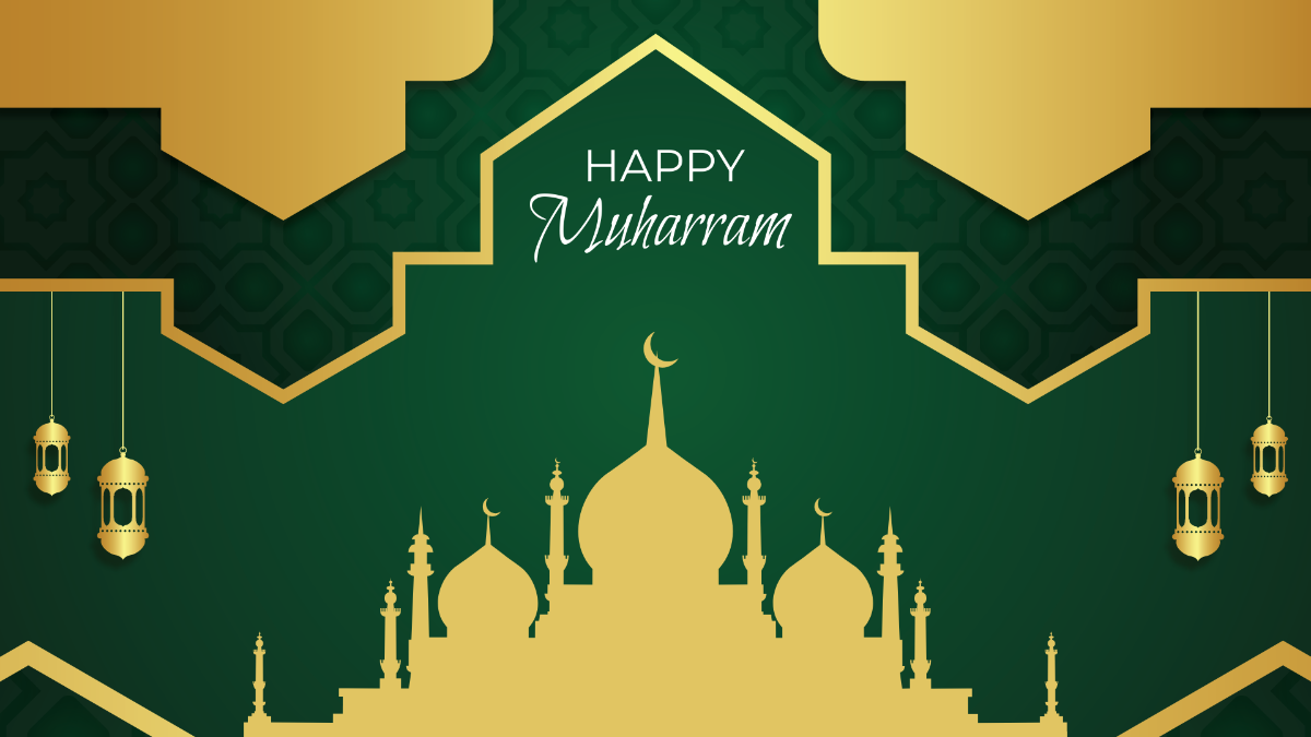 Muharram Design Background