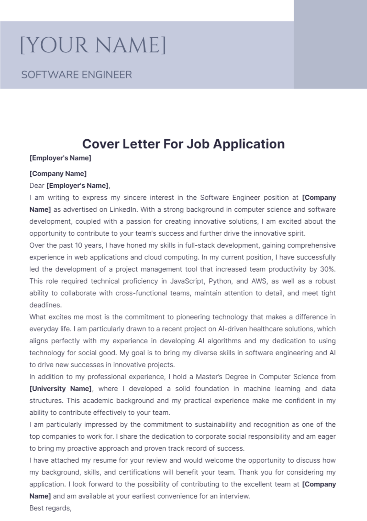 Cover Letter For Job Application Edit Online Download Example Cover Letter For Job Application Edit Online Download Example