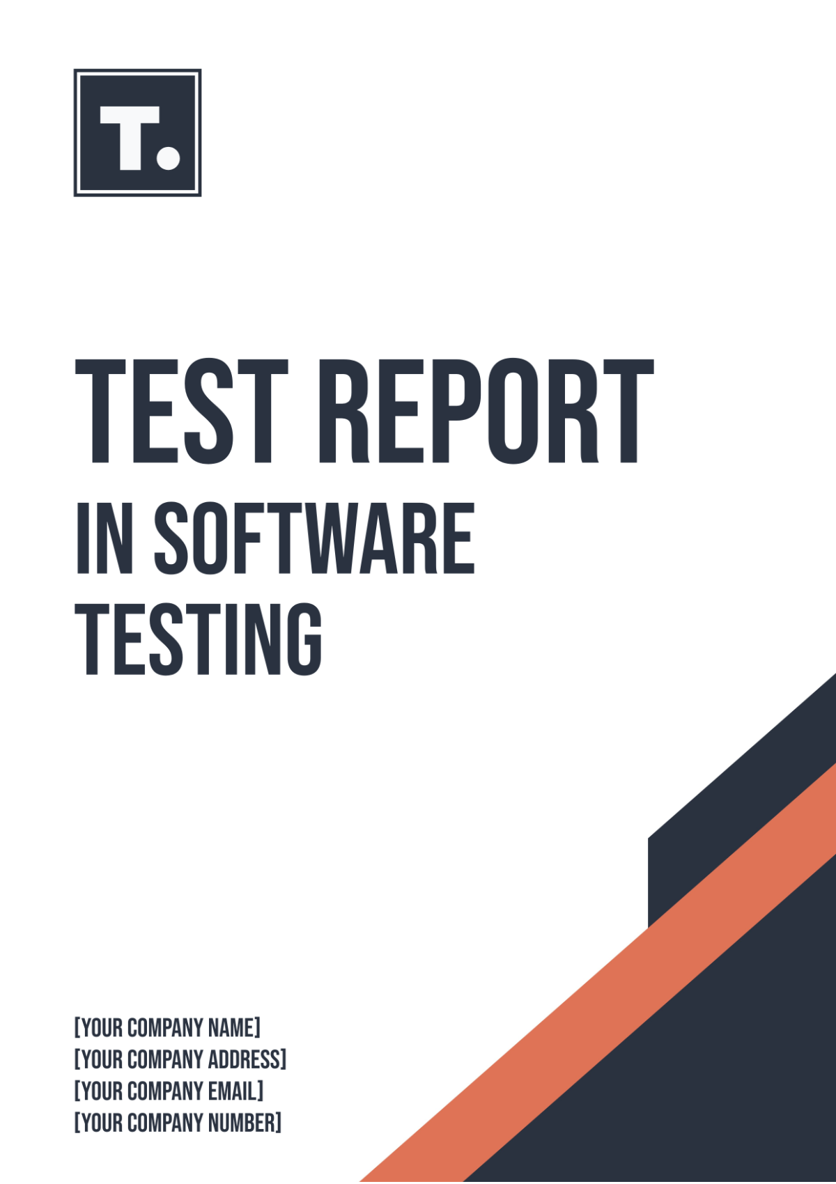 Test Report in Software Testing Template - Edit Online & Download