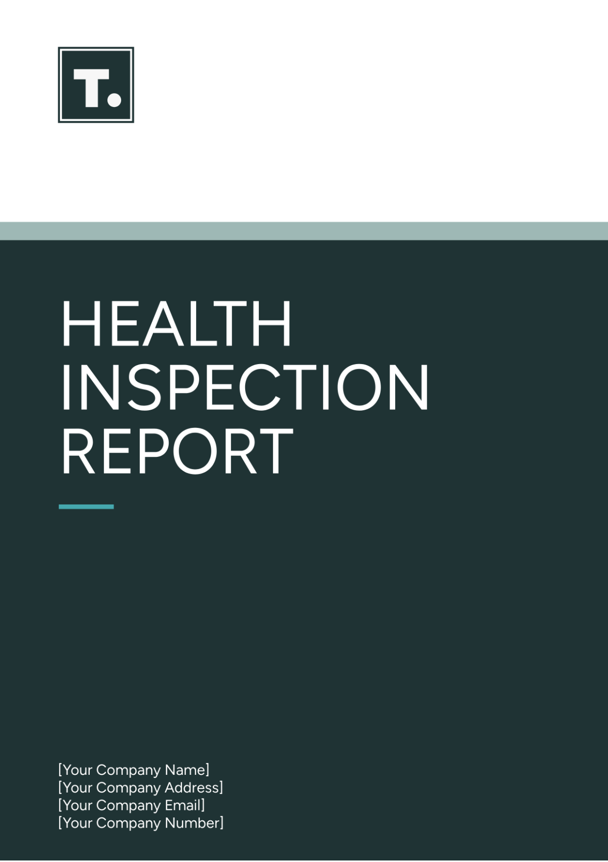 Health Inspection Report Template - Edit Online & Download