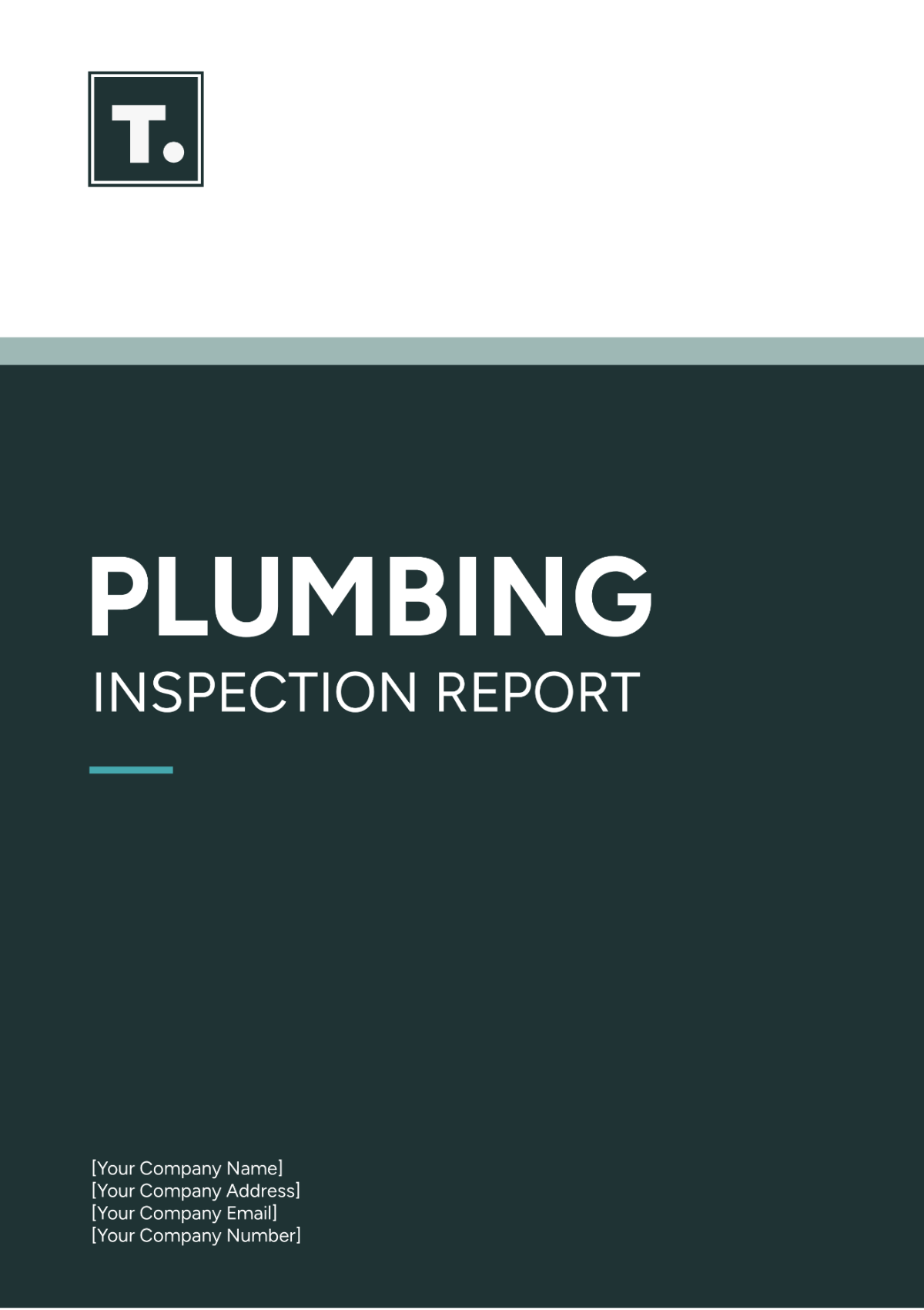 Plumbing Inspection Report Template - Edit Online & Download