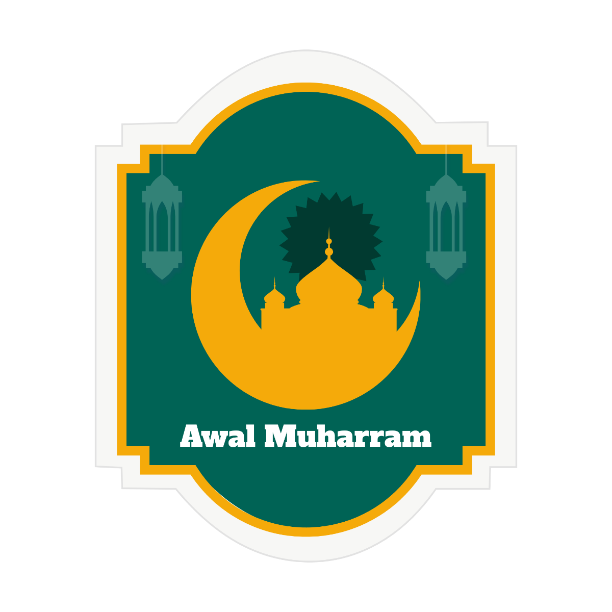 Awal Muharram Sticker
