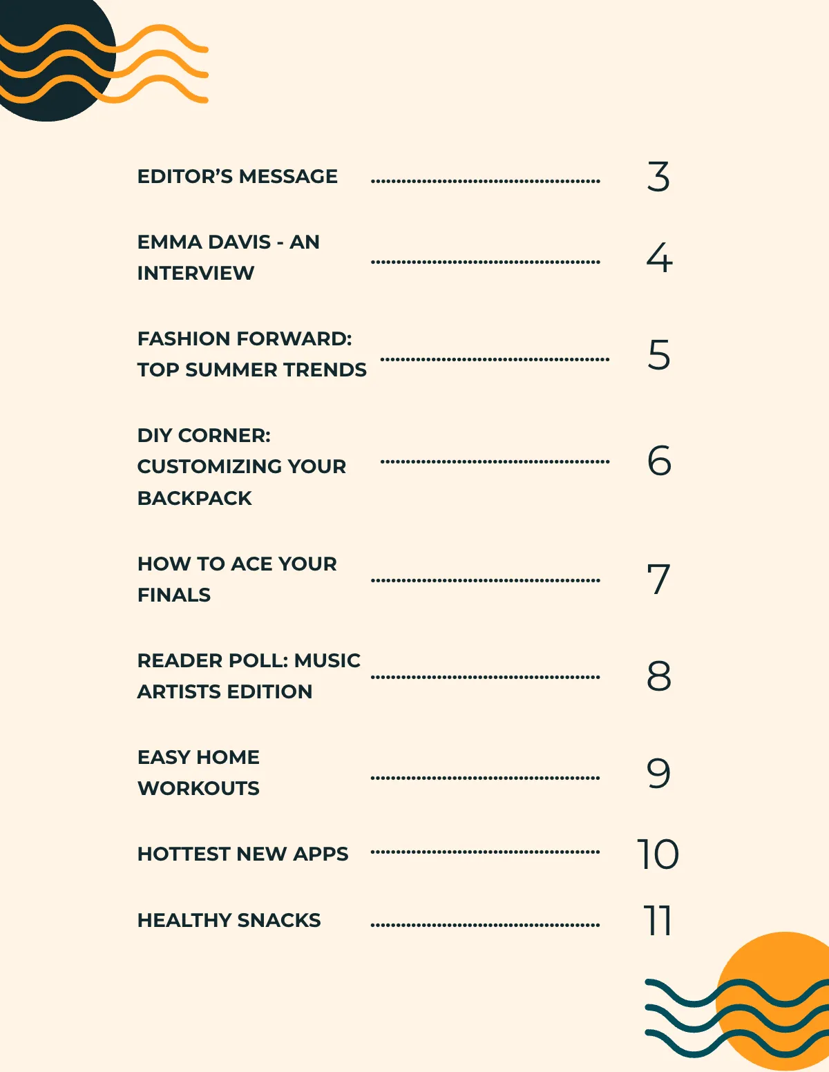 Free Teen Magazine Template to Edit Online