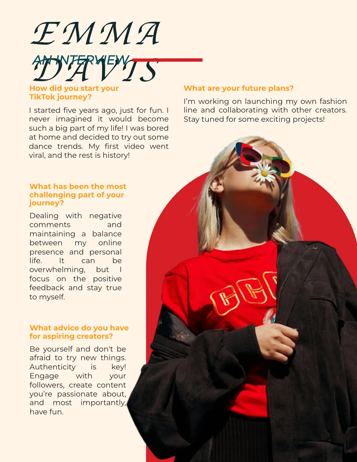 Free Teen Magazine Template to Edit Online