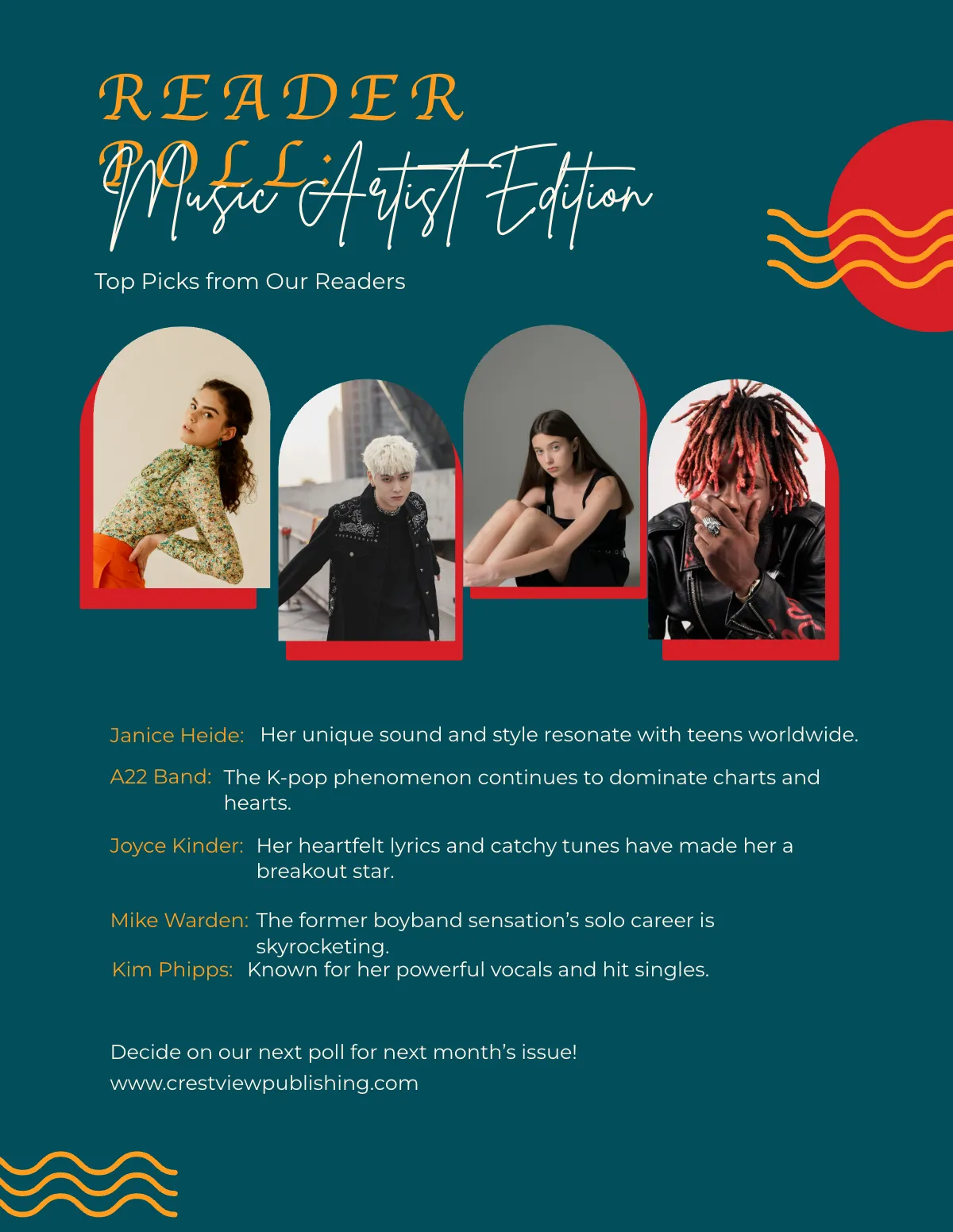 Free Teen Magazine Template to Edit Online