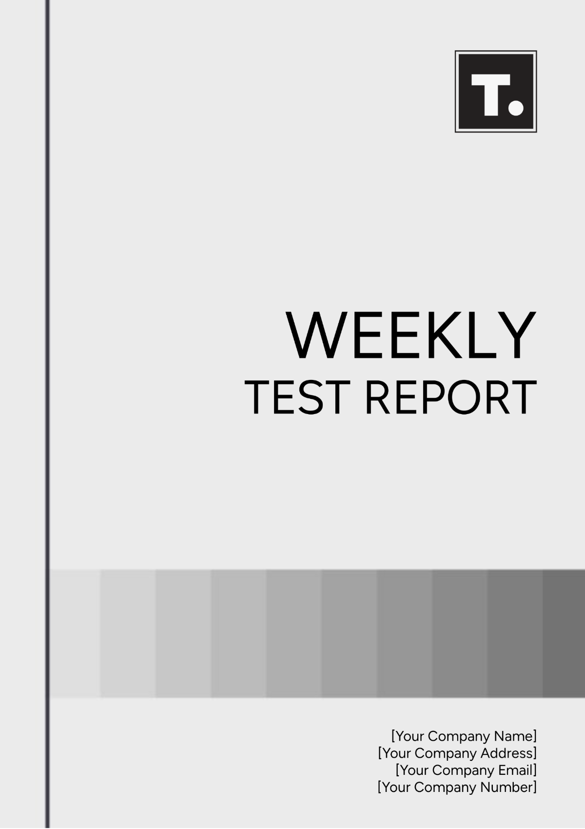 Weekly Test Report Template - Edit Online & Download