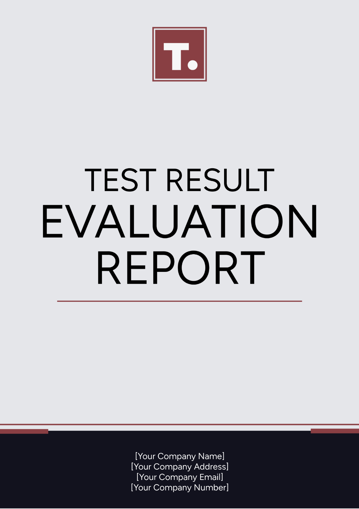 Test Result Evaluation Report Template - Edit Online & Download