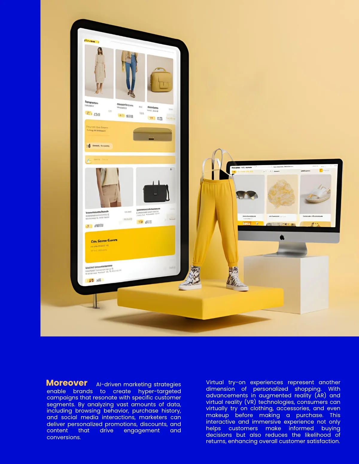 Free E-Commerce Magazine Template to Edit Online