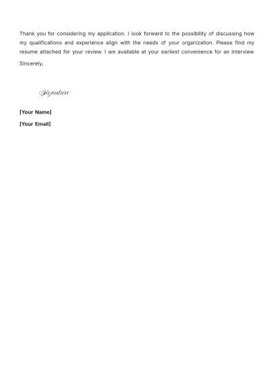 Free Deputy Clerk Cover Letter For Job to Edit Online