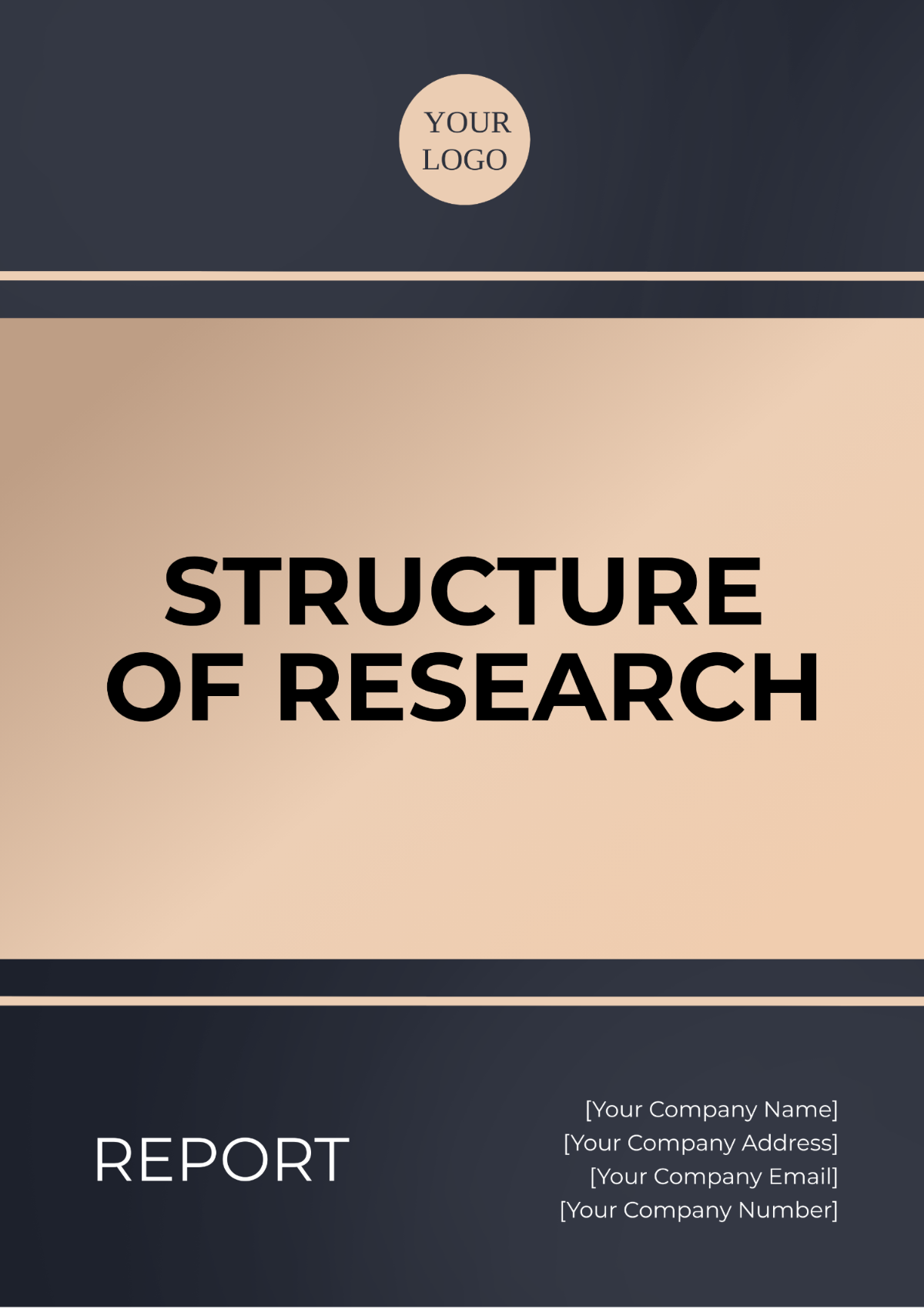 Structure of Research Report Template - Edit Online & Download