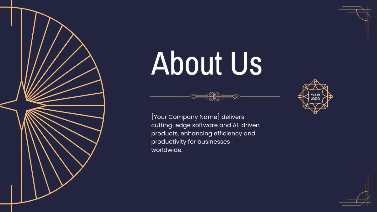 Free Art Deco Presentation Template to Edit Online