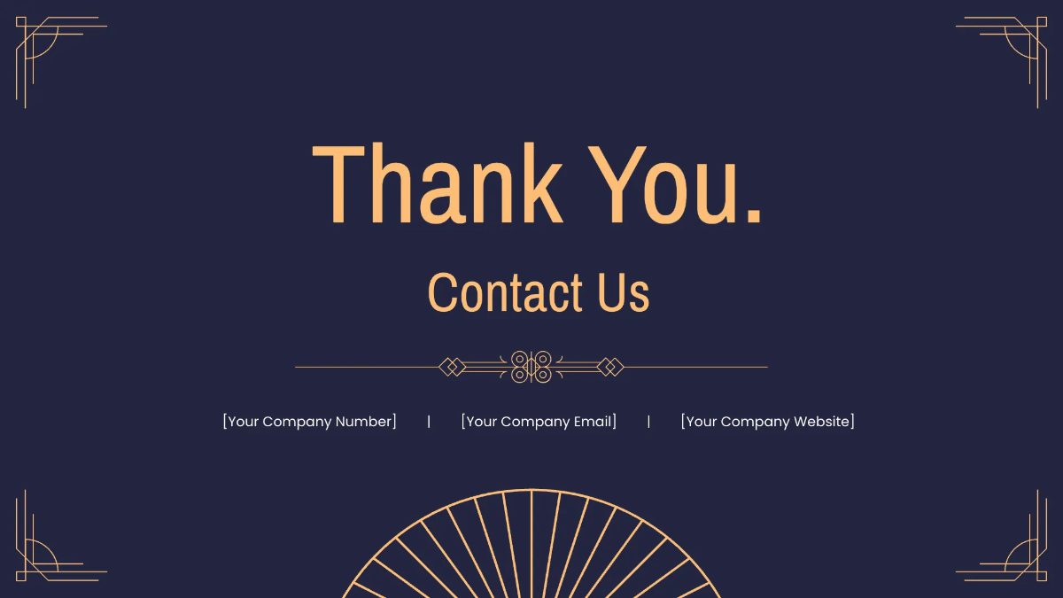 Free Art Deco Presentation Template to Edit Online