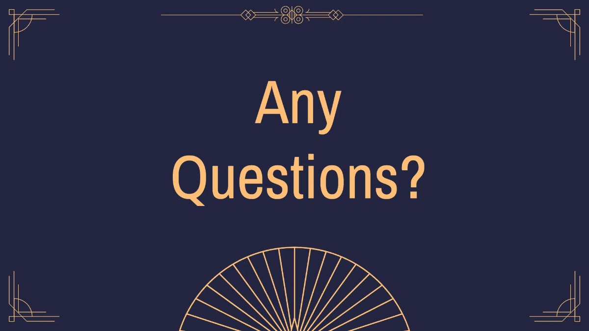 Free Art Deco Presentation Template to Edit Online