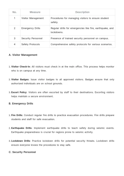 Free School Student Guide Template to Edit Online