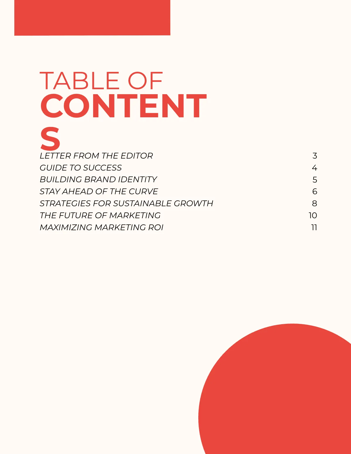 Free Marketing Consultancy Magazine Template to Edit Online