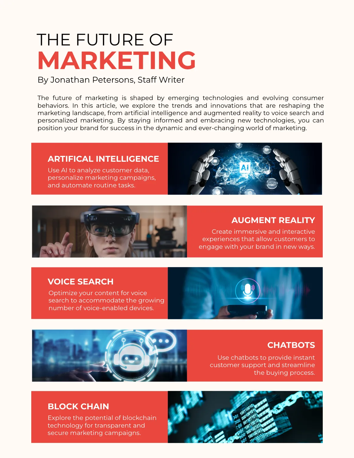 Free Marketing Consultancy Magazine Template to Edit Online