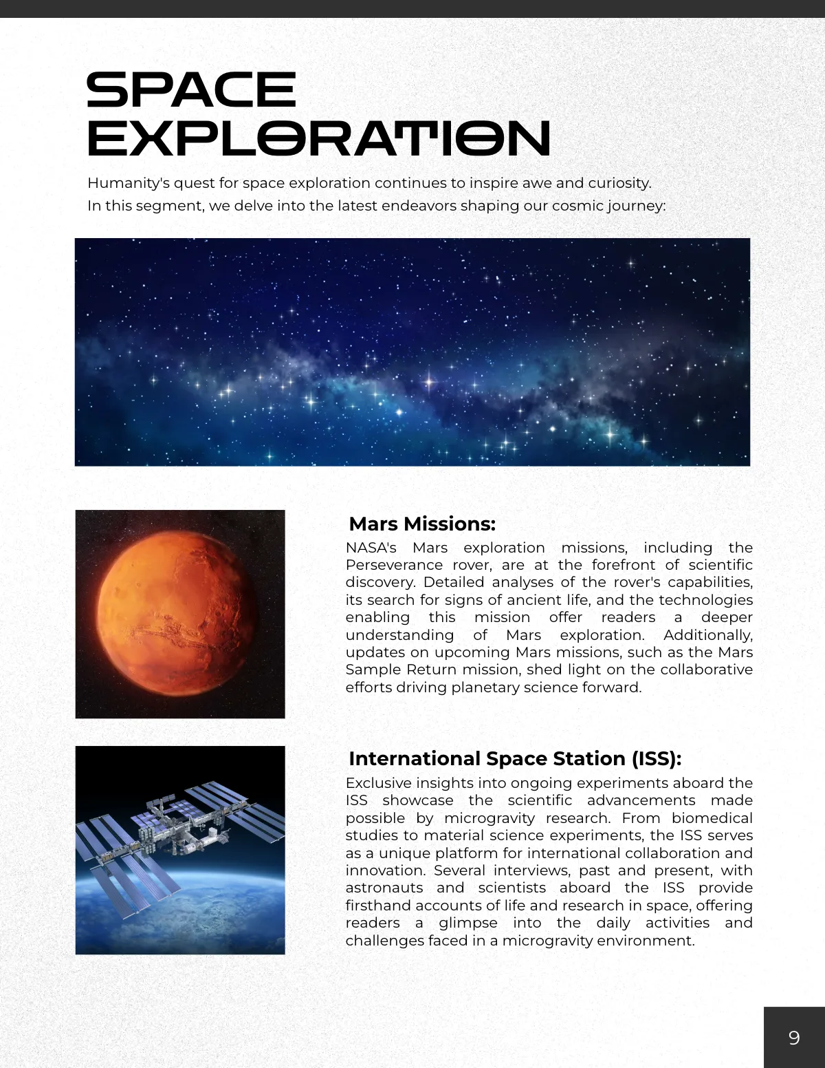 Free Aerospace Engineering Magazine Template to Edit Online