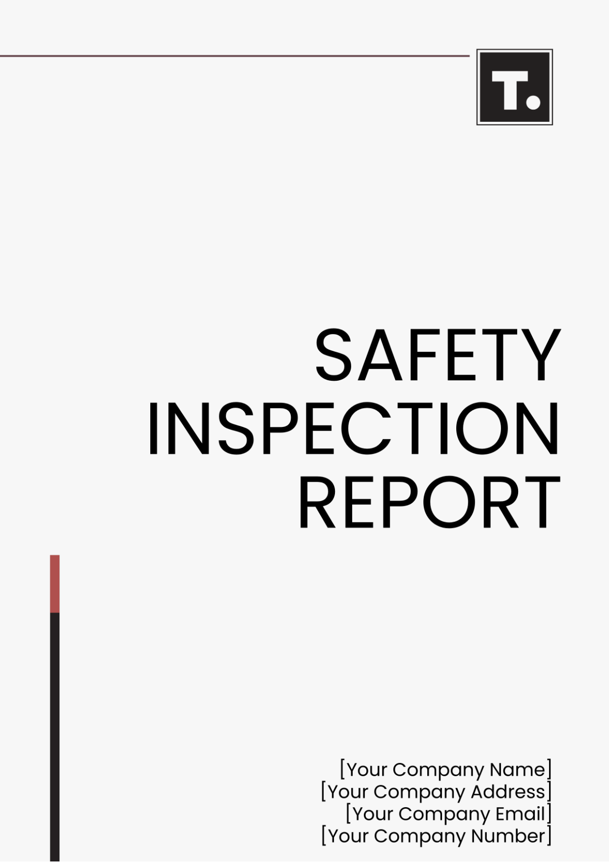 Safety Inspection Report Template - Edit Online & Download Example ...