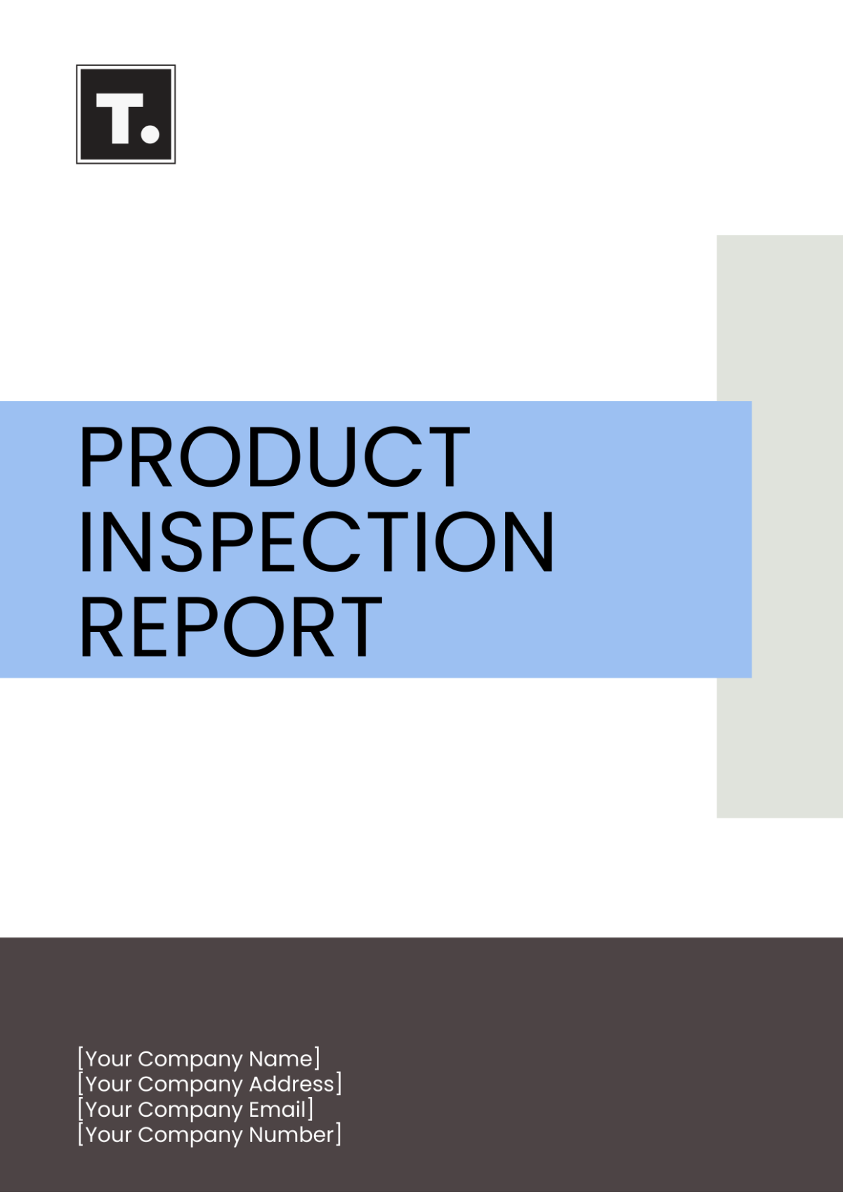 Product Inspection Report Template - Edit Online & Download