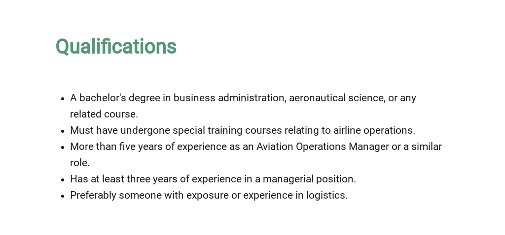 Aircraft modification project manager job description