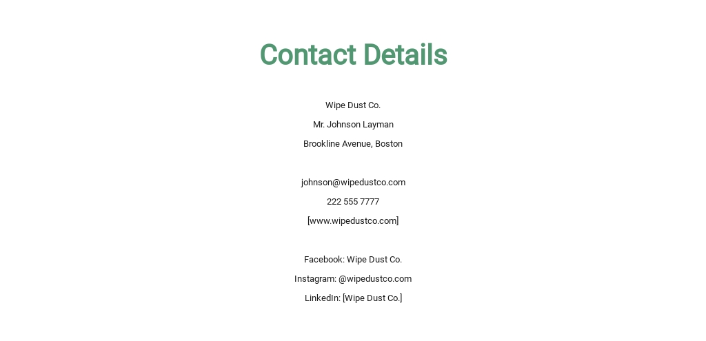 Cleaning Manager Job Description Template In Google Docs Word 