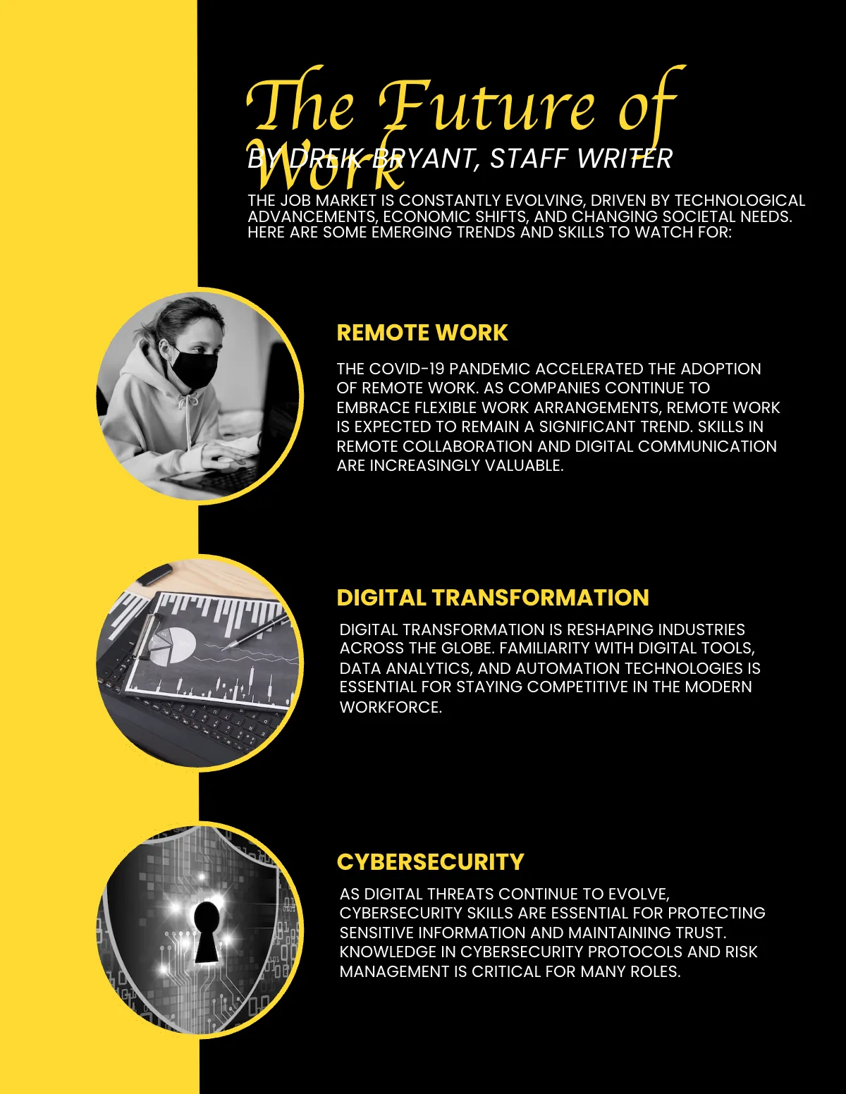 Free Career Development Magazine Template to Edit Online