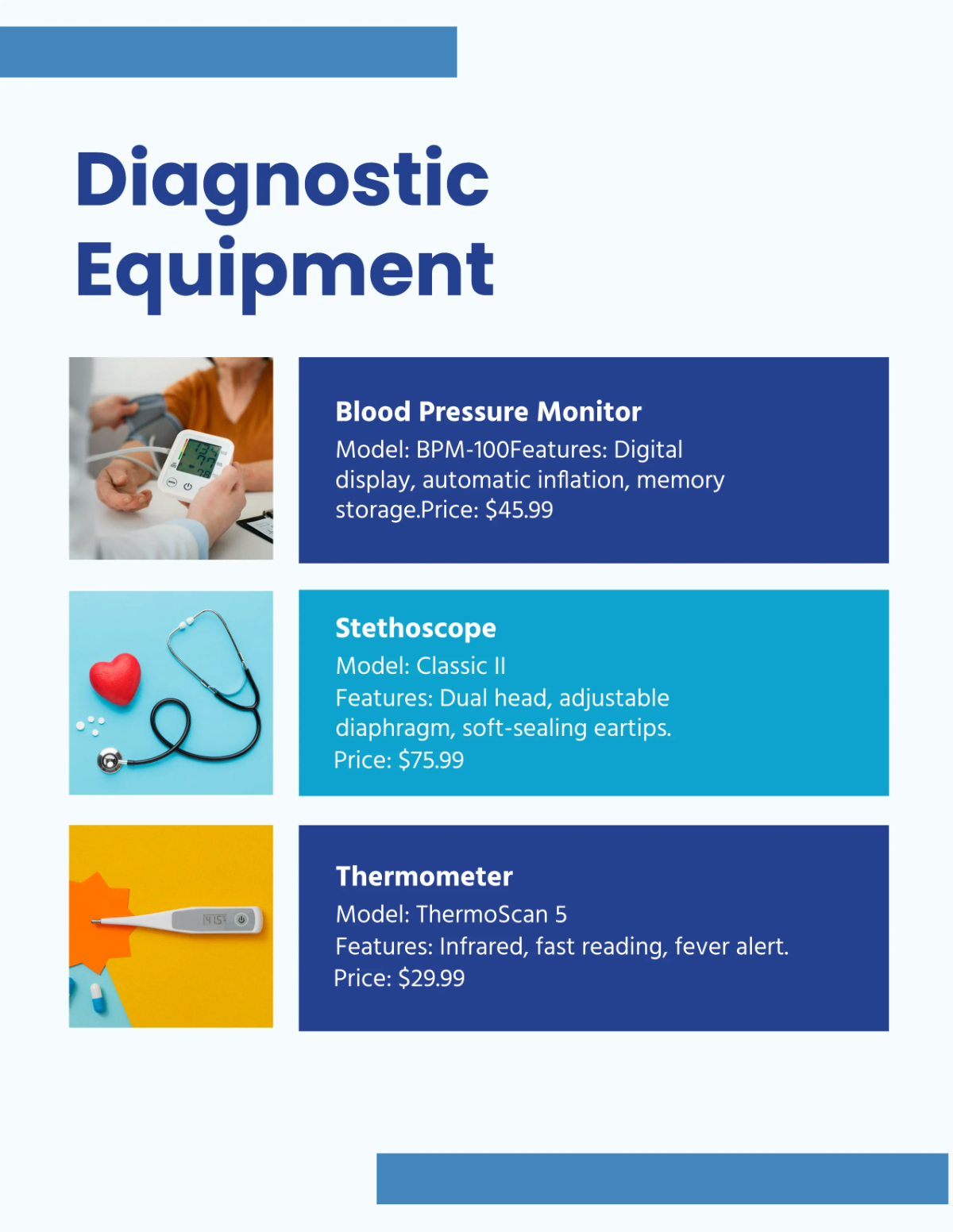 Free Medical Supply Catalog Template to Edit Online