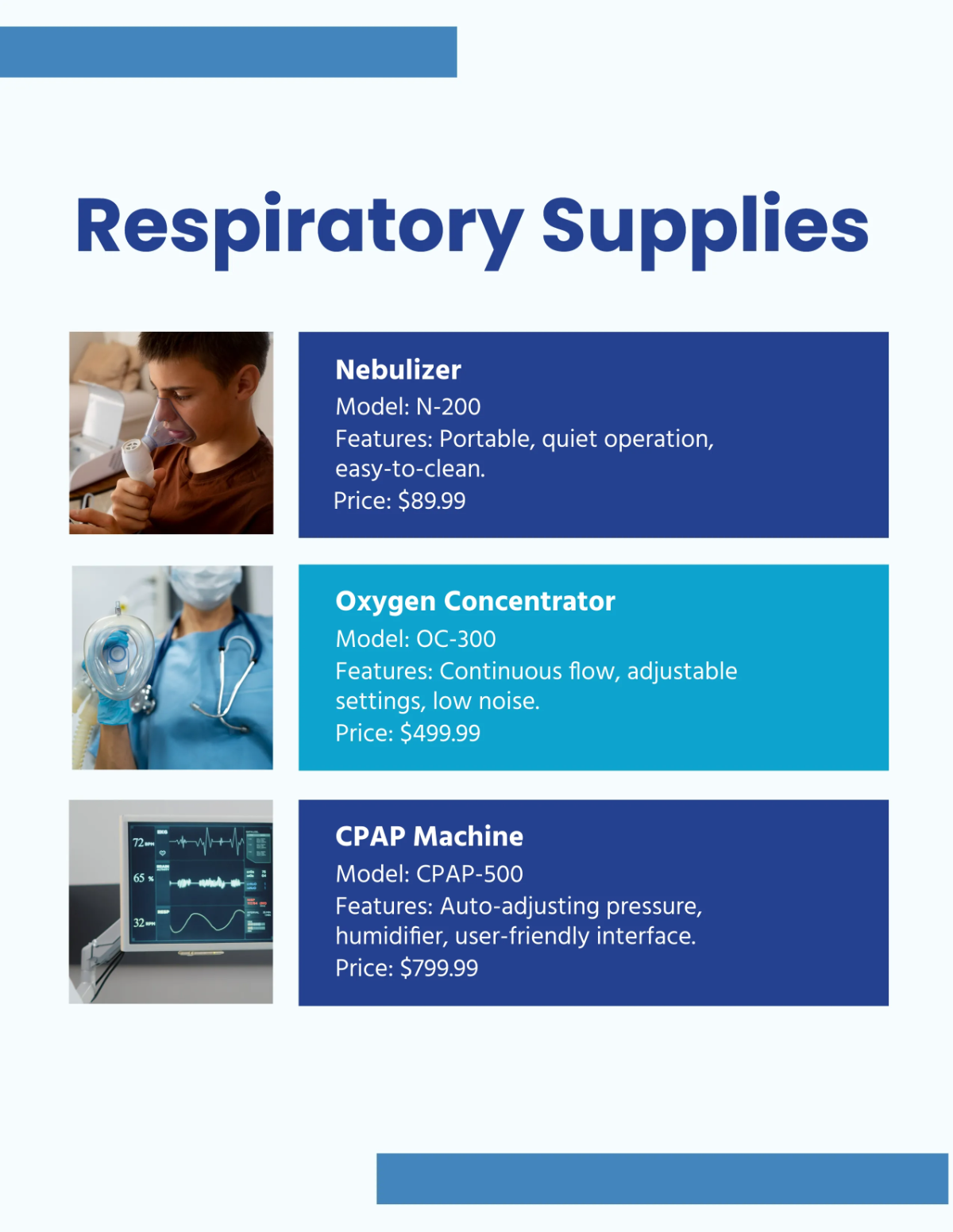 Free Medical Supply Catalog Template to Edit Online