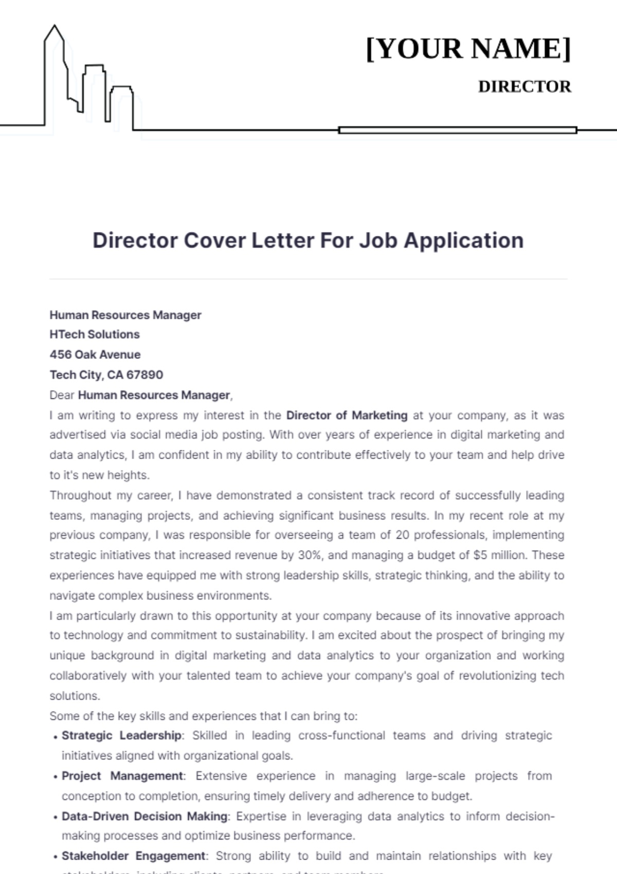 cover letter for assistant manager coffee shop