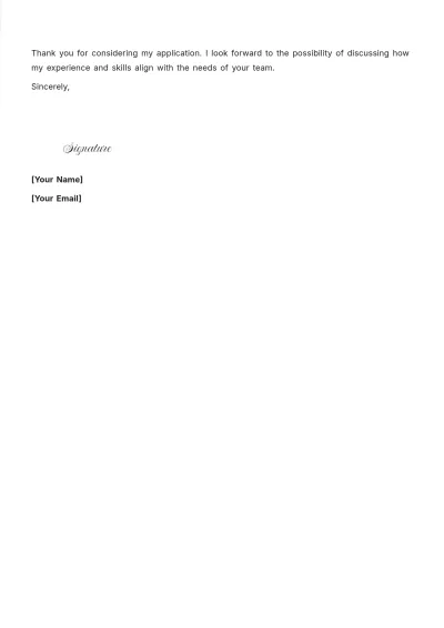Free Coordinator Cover Letter For Job Application to Edit Online