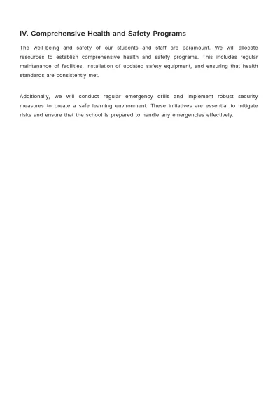 Free School Resource Allocation Strategy Template to Edit Online