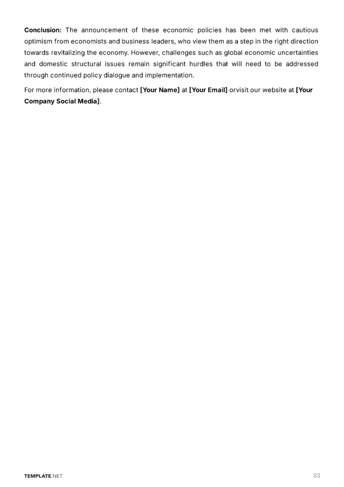 Free Newspaper Report Format Template to Edit Online