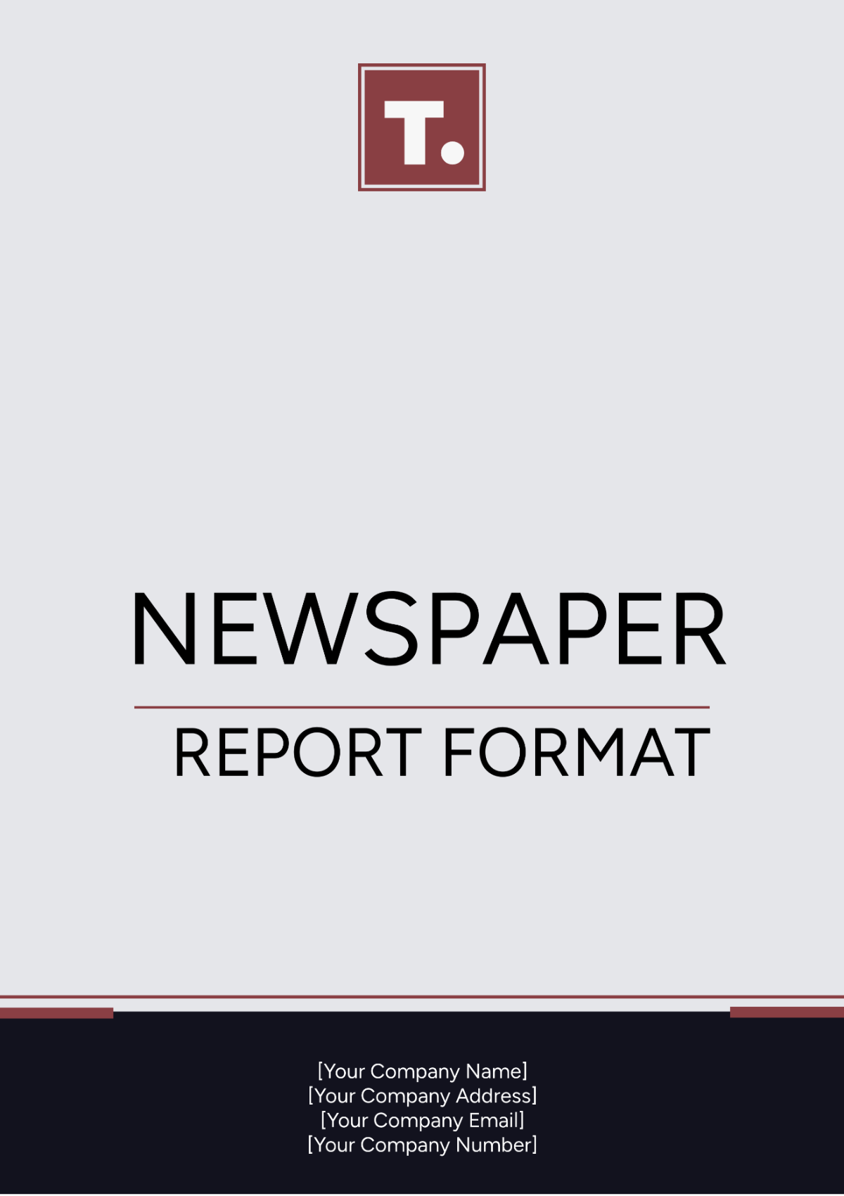 Newspaper Report Format Template - Edit Online & Download