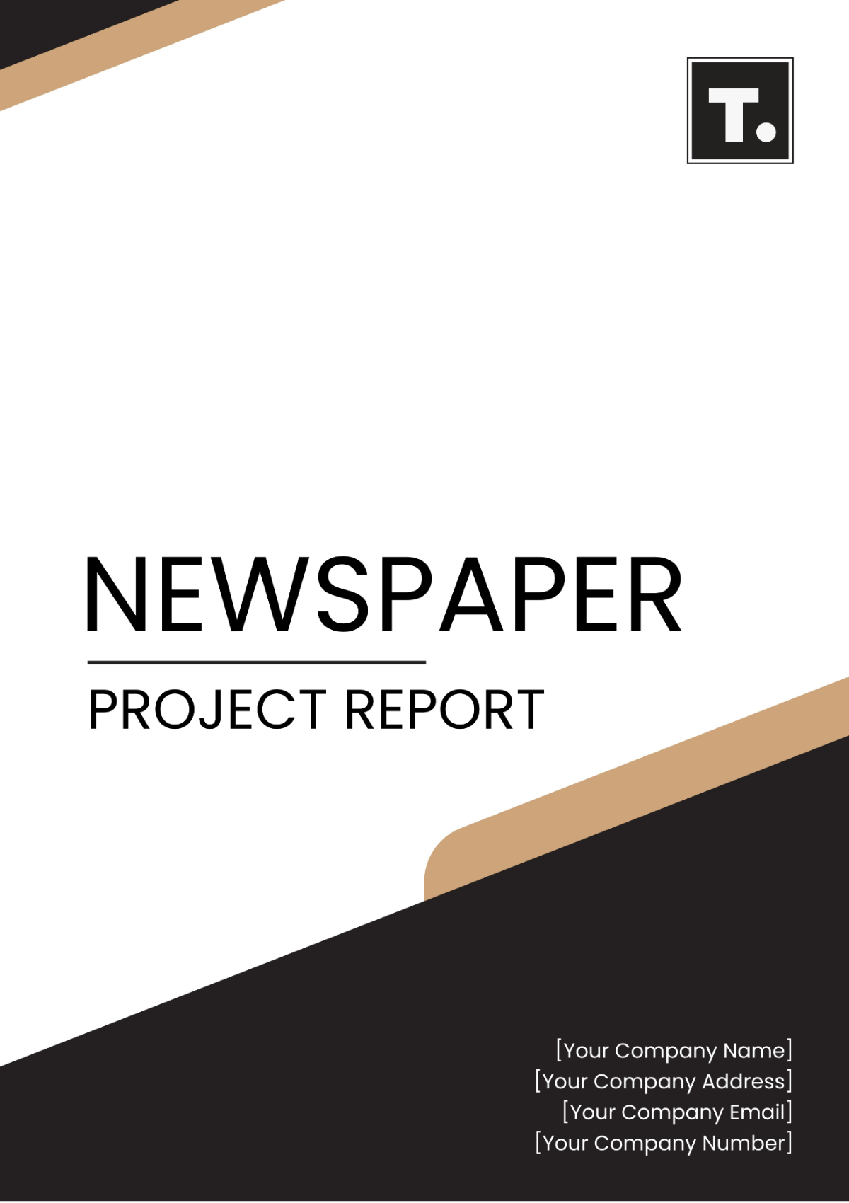 Newspaper Project Report Template - Edit Online & Download