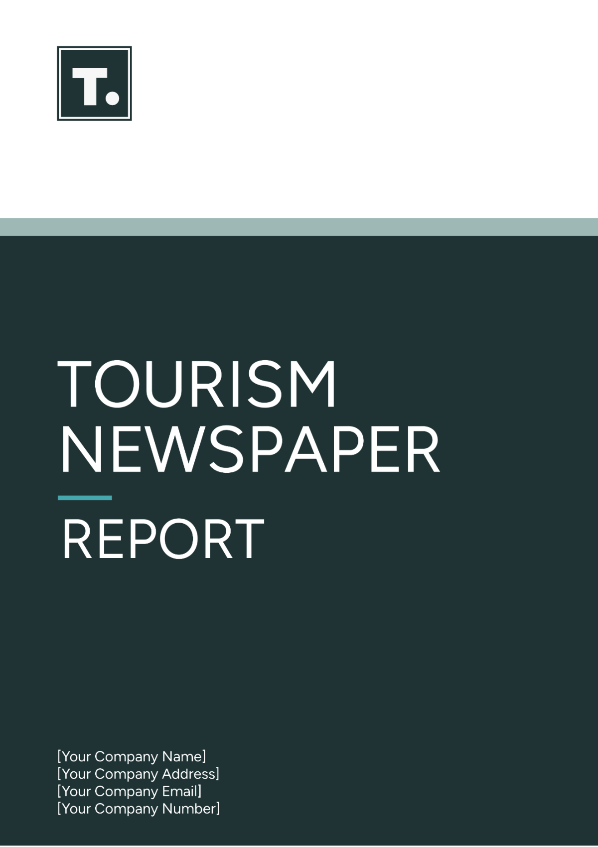 Tourism Newspaper Report Template - Edit Online & Download