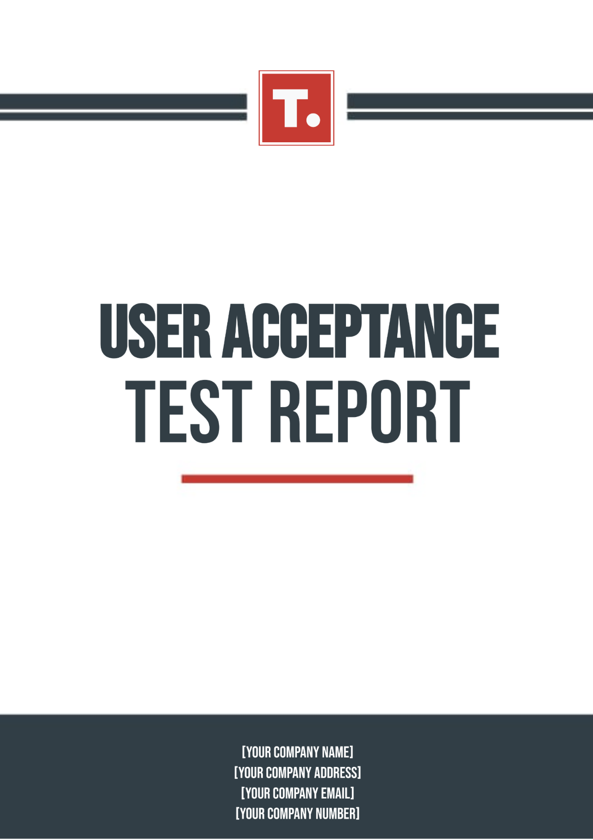 Free User Acceptance Test Report Template - Edit Online & Download ...