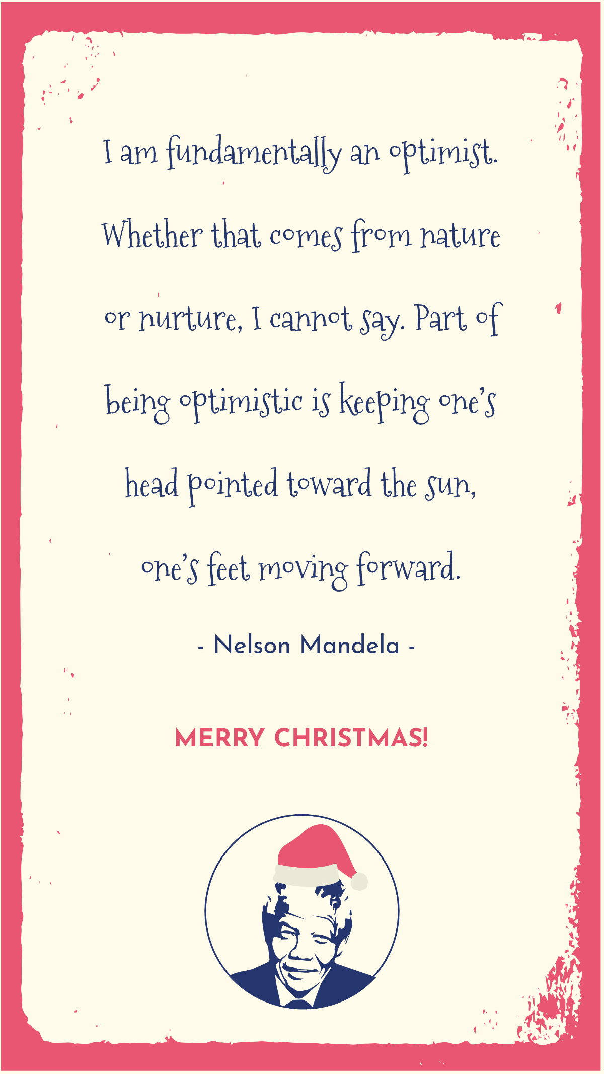 Nelson Mandela Christmas Quote