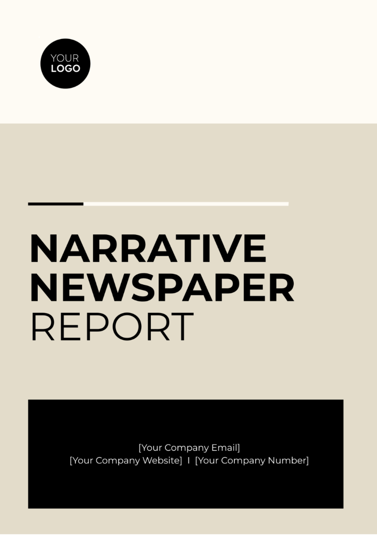 Narrative Newspaper Report Template - Edit Online & Download